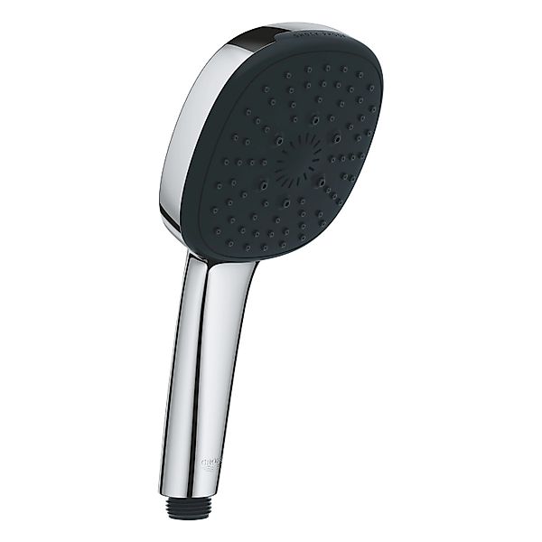 Grohe Duschbrause Vitalio Comfort 110 Chrom Eckig 3 Strahlarten Quickfix günstig online kaufen