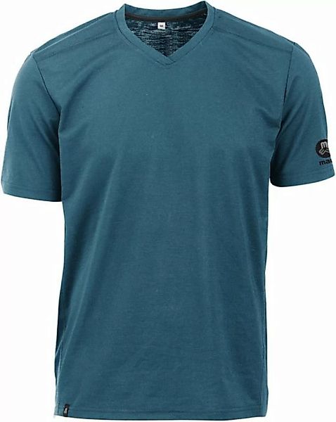 Maul Kurzarmhemd Mike fresh - 1/2 T-Shirt PETROL BLUE günstig online kaufen