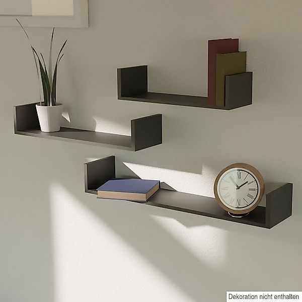 Linder Exclusiv GmbH Wandregal 3er Deko günstig online kaufen