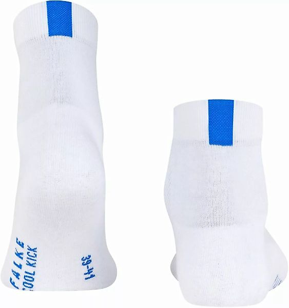 Falke Cool Kick Socke weiß Blau - Größe 44-45 günstig online kaufen