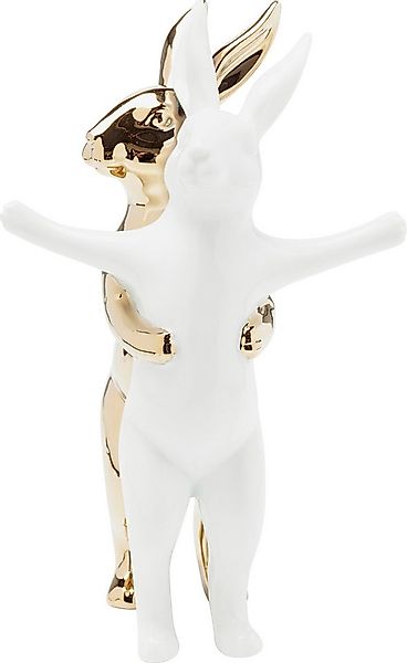 Kare Design Dekofigur Deko Figur Hugging Rabbits Medium günstig online kaufen