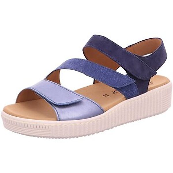 Gabor Keilsandalette, Sommerschuh, Riemchensandale mit regulierbaren Klettr günstig online kaufen
