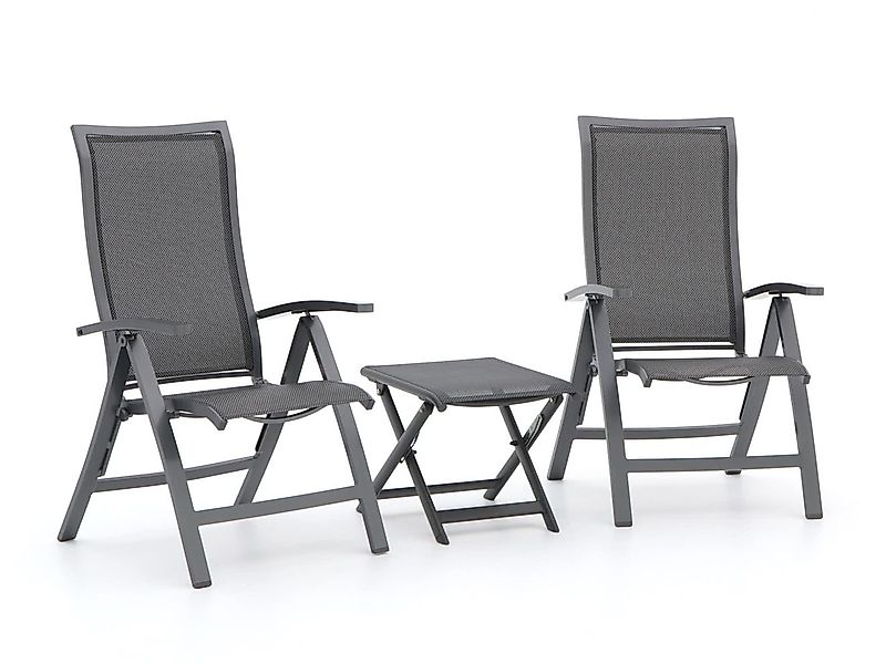 Bellagio Lugo/Bova Balkonmöbel-Set 3-teilig verstellbar günstig online kaufen