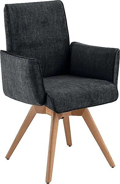 K+W Komfort & Wohnen Drehstuhl () Armlehnenstuhll mit 360° Drehfunktion mas günstig online kaufen