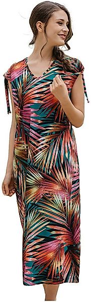 HUTSCHREUTHER Nachthemd Damen Schlafshirt lang (1-tlg) Modisches Design günstig online kaufen