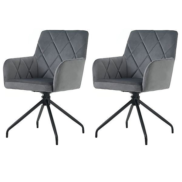 Flieks Esszimmerstuhl (360° drehbar, Set, 2 günstig online kaufen