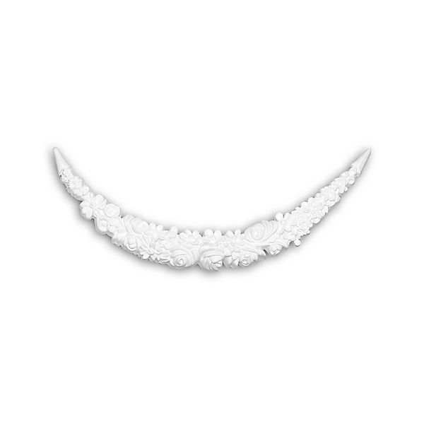 PROFHOME 499001 Zierelement Fassadenstuck Fassaden Element 46,3 cm x 4,4 cm günstig online kaufen