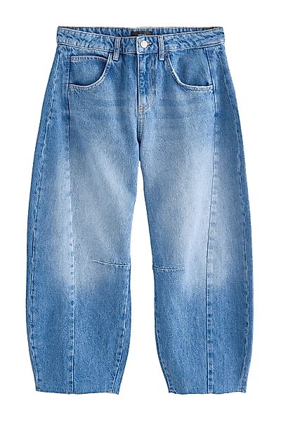 Next Weite Jeans Horseshoe Barrel-Jeans aus günstig online kaufen