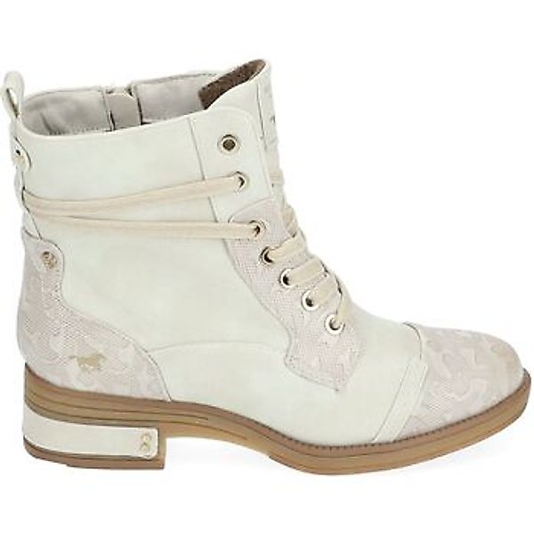Mustang Shoes Schnürstiefelette "Mustang Shoes Stiefelette Lederimitat" günstig online kaufen