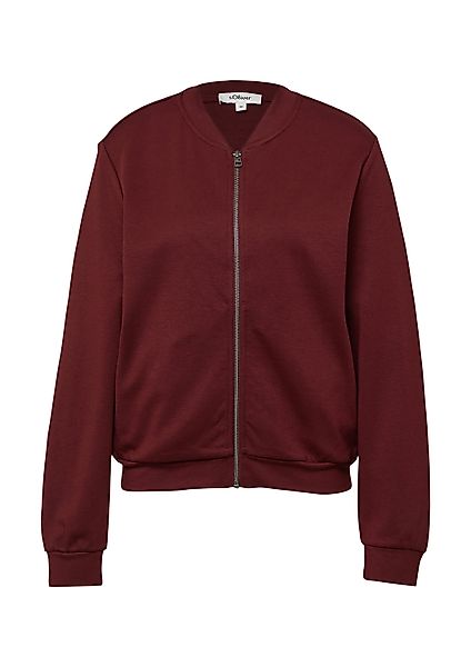 s.Oliver Sweatjacke Sweatshirt Jacke (1-tlg) günstig online kaufen