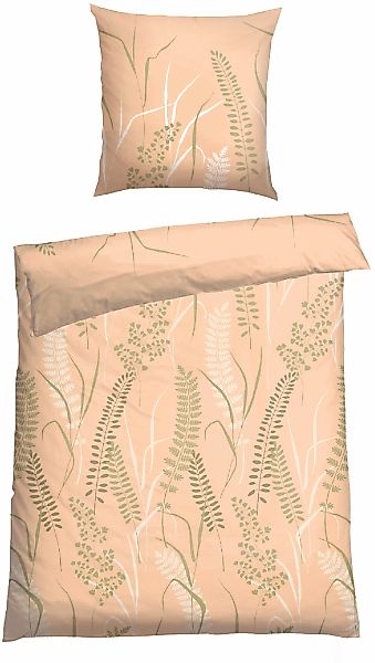 Schiesser Bettwäsche "Annic aus weicher Baumwolle in floralem Dessin" 2 Stk günstig online kaufen