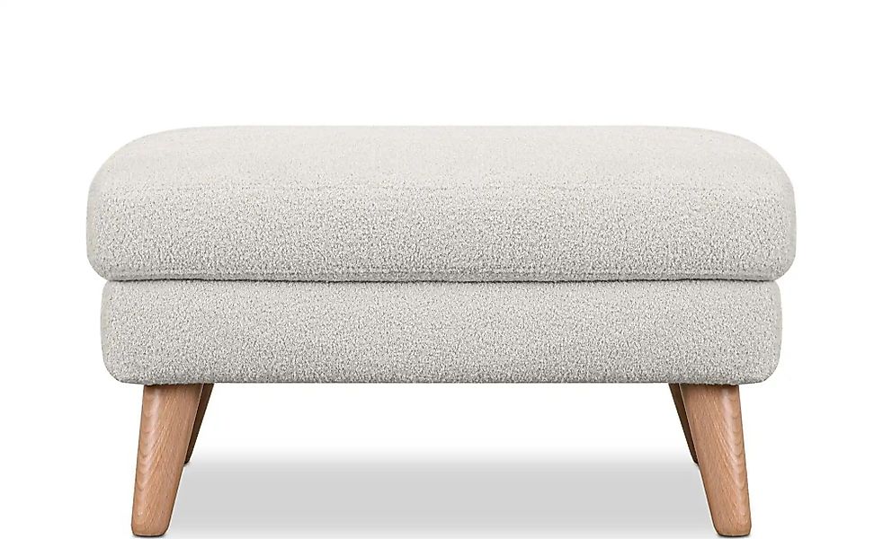 KONSIMO Hocker  Tagio ¦ weiß ¦ Maße (cm): B: 80 H: 46 Polstermöbel > Hocker günstig online kaufen