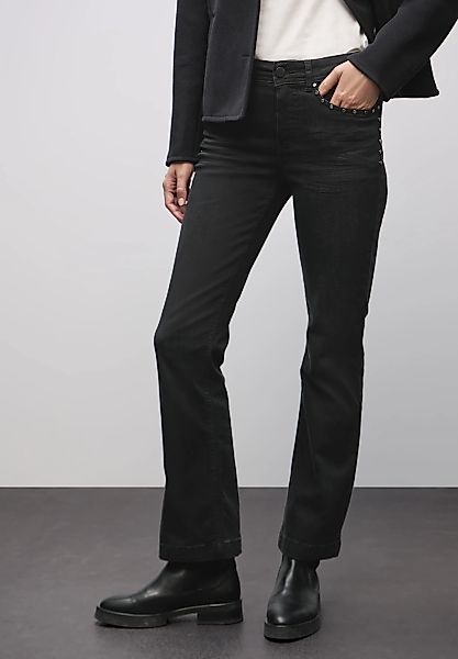 STREET ONE Slim-fit-Jeans, mit Nieten günstig online kaufen
