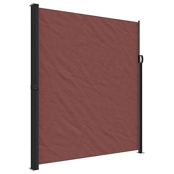 furnicato Seitenmarkise Ausziehbar Braun 220x600 cm günstig online kaufen