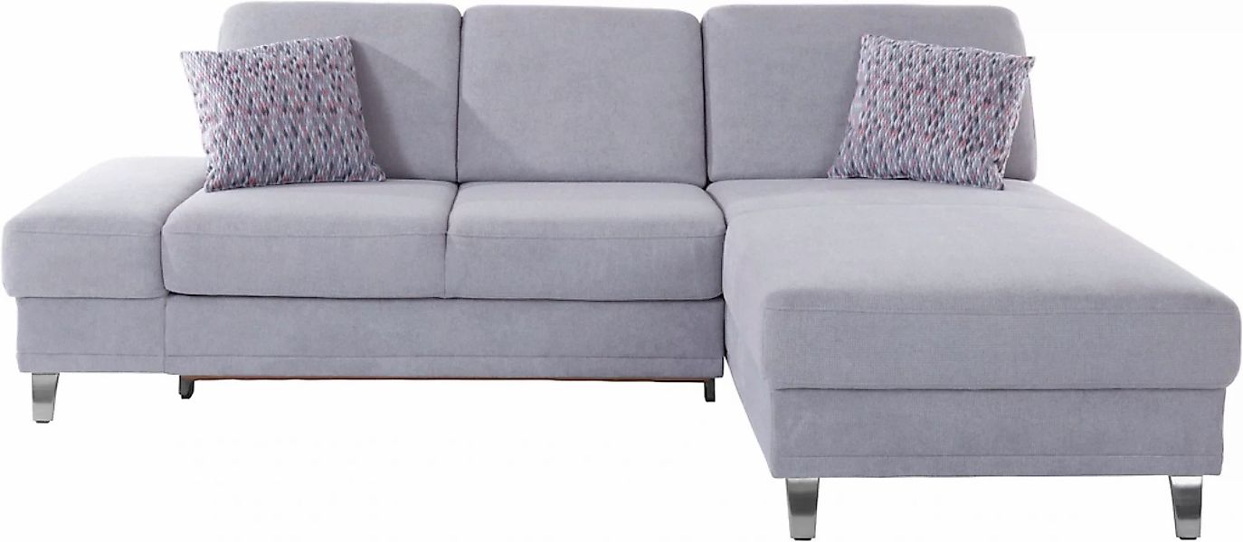 sit&more Ecksofa »Clio L-Form«, wahlweise mit Bettfunktion oder Vorziehsitz günstig online kaufen