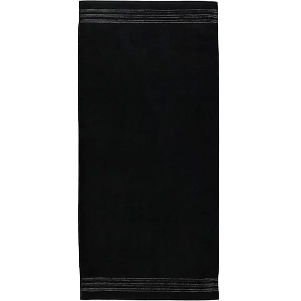 Vossen Cult de Luxe - Farbe: 790 - schwarz - Duschtuch 67x140 cm günstig online kaufen