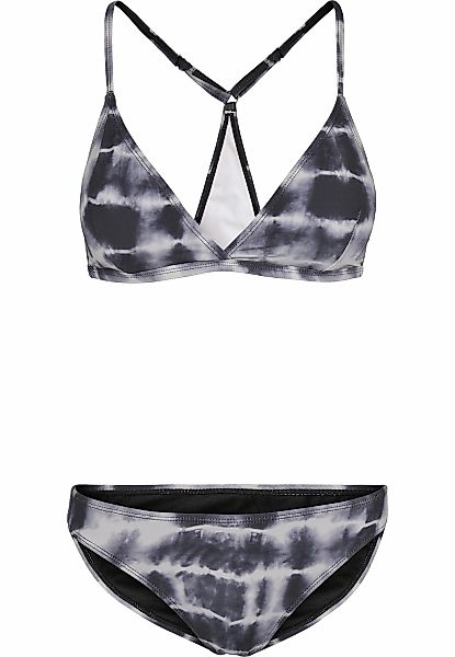 URBAN CLASSICS Bügel-Bikini "Urban Classics Damen Ladies Tie Dye Triangle B günstig online kaufen