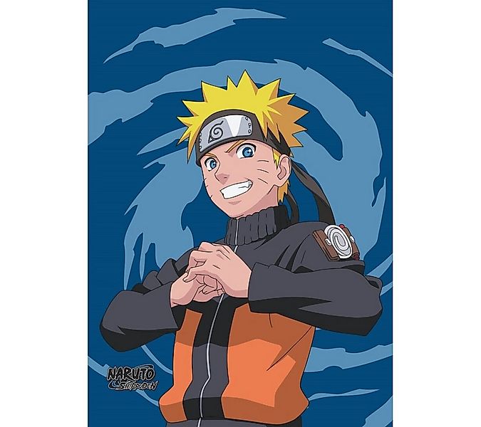 Wohndecke Naruto Polar Fleece Decke 100x140 cm Kuscheldecke Anime Fans, Aym günstig online kaufen