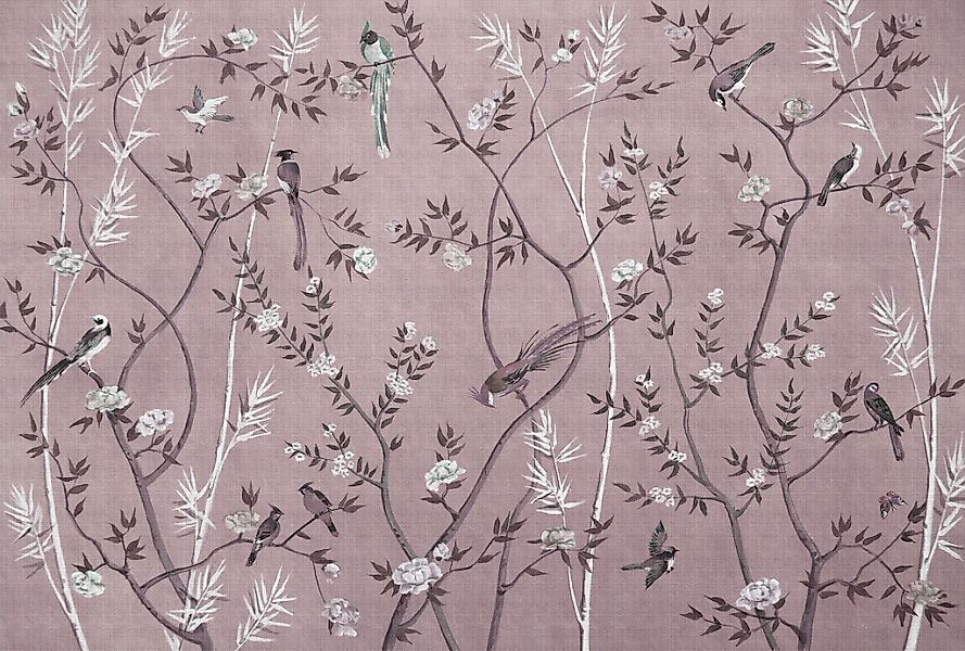 living walls Fototapete "Walls by Patel Tea Room" glatt Vlies, Wand günstig online kaufen