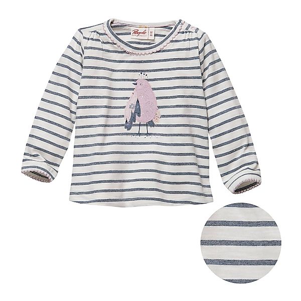 People Wear Organic Langarmshirt mit Vogel günstig online kaufen