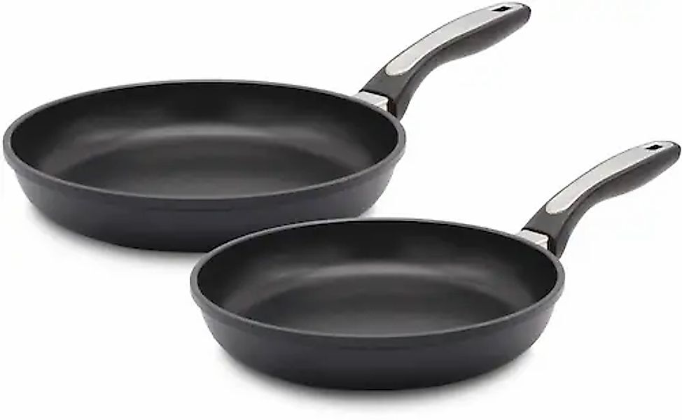 Krüger Pfannen-Set »Delta« Aluminiumguss Set, 2 Stk. tlg. Ø 24/28 cm, Induk günstig online kaufen