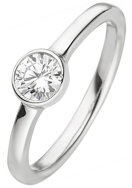 JOBO Fingerring, 925 Silber mit 1 günstig online kaufen