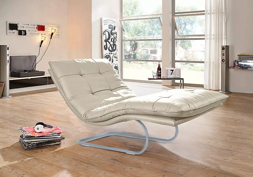 W.SCHILLIG Relaxliege »daily dreams«, in Waffelkissen-Optik, wahlweise mit günstig online kaufen