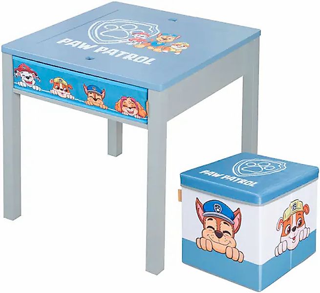 roba® Kindersitzgruppe »Paw Patrol«, (Set), mit Tisch und Sitzhocker günstig online kaufen