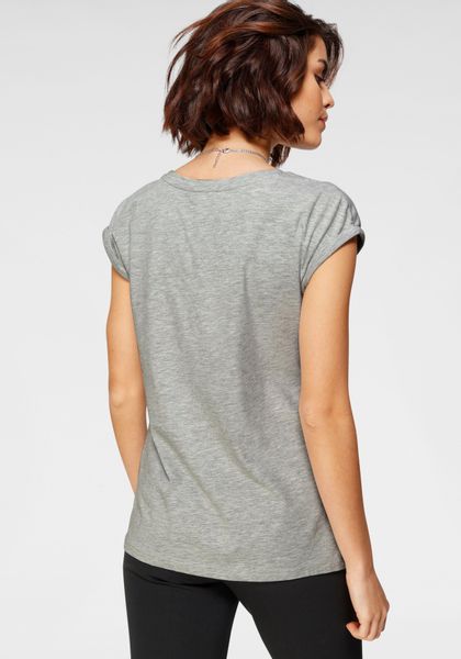 Tamaris T-Shirt mit Rundhalsausschnitt und überschnittenen günstig online kaufen