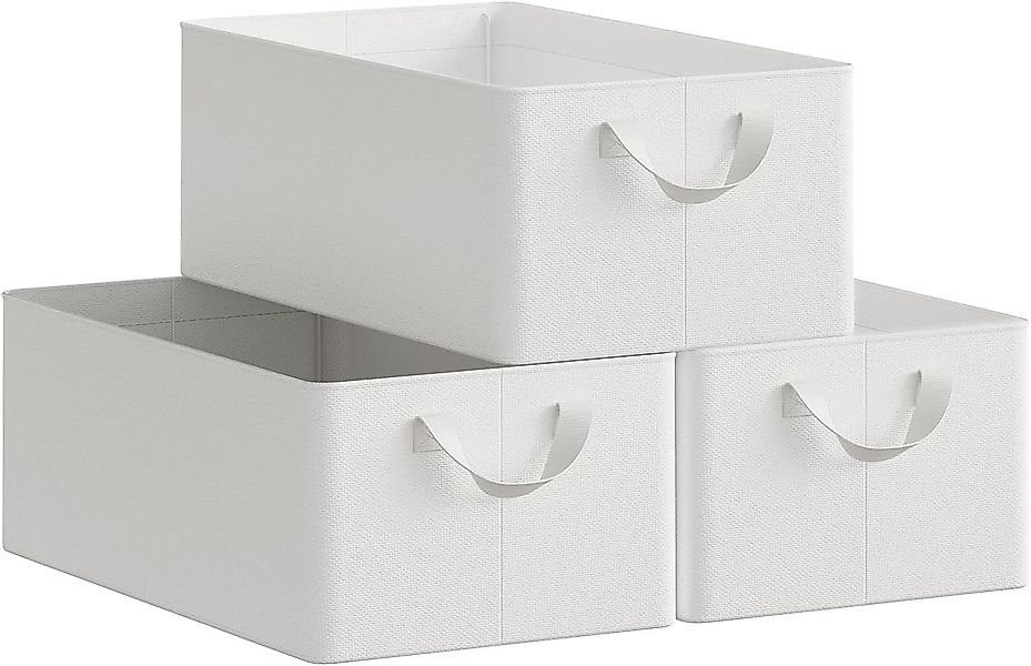 Woltu Aufbewahrungsbox (3 St), mit Griffen, günstig online kaufen