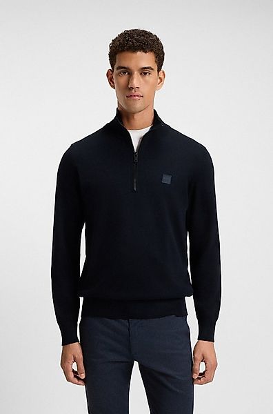 BOSS ORANGE Rollkragenpullover Kanobix mit Ton-in-Ton Logo günstig online kaufen