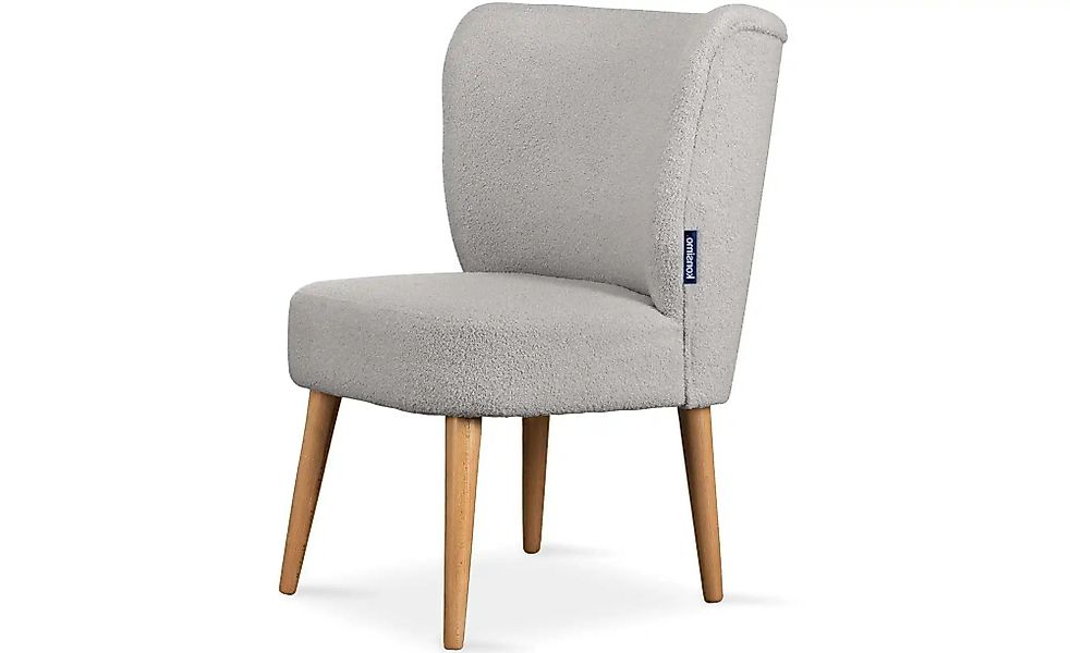 KONSIMO Sessel  Appa ¦ grau ¦ Maße (cm): B: 63 H: 89 Polstermöbel > Sessel günstig online kaufen