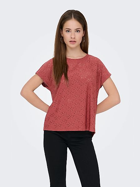 ONLY Kurzarmshirt "ONLSMILLA LIFE S/S TOP JRS NOOS" regular fit, modisch, S günstig online kaufen