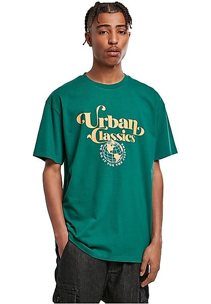 Urban Classics Herren T-Shirt ORGANIC GLOBE LOGO - Relaxed Fit günstig online kaufen