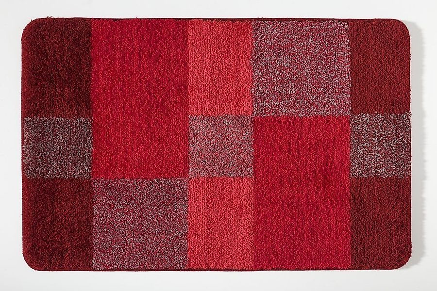 Kleine Wolke Badematte Kleine Wolke Badteppich JOANA LBH 120x70x2 cm rot Ba günstig online kaufen