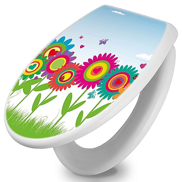 Banjado Toilettendeckel Mit Absenkautomatik WC-Sitz Soft Close Weiß Hygieni günstig online kaufen
