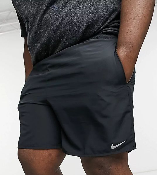 Nike Running Plus – Challenger – Schwarze Shorts, 7 Zoll günstig online kaufen