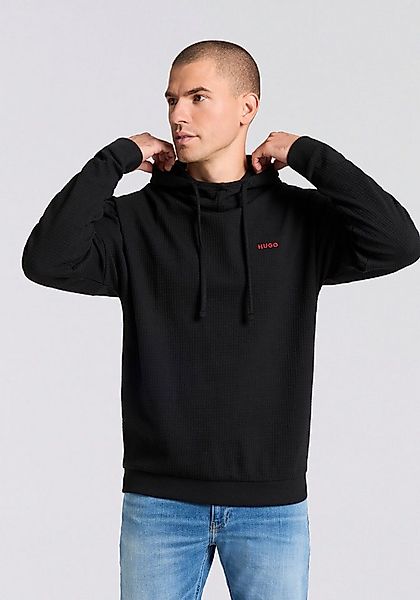 HUGO Hoodie Austin mit Struktur, Relaxed Fit, Baumwoll-Mix günstig online kaufen