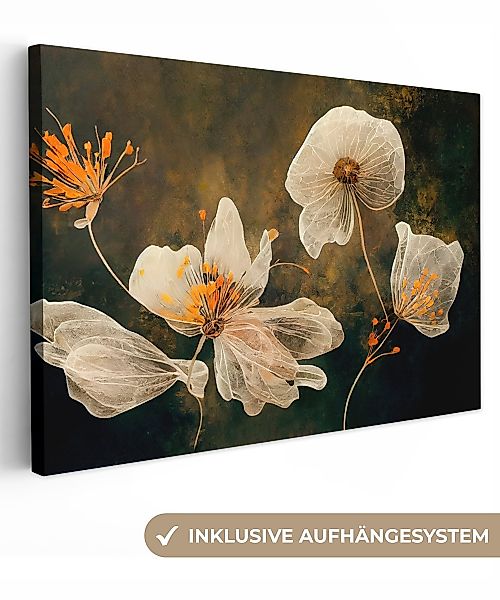 OneMillionCanvasses® Leinwandbild Blumen - Pflanzen - günstig online kaufen