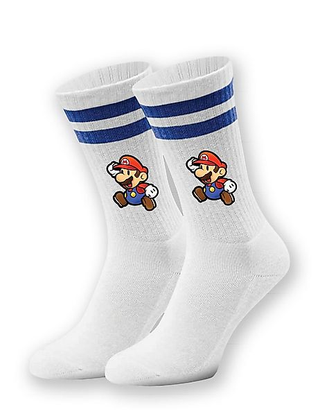Youth Designz Tennissocken Mario Unisex Socken Geschenk mit verstärkter Ver günstig online kaufen