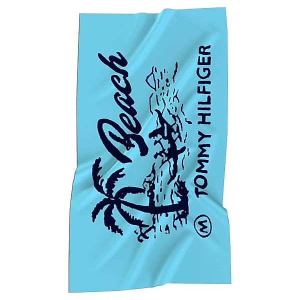 Tommy Hilfiger Underwear Handtuch OS Beach Club Prep Fresh Aqua günstig online kaufen