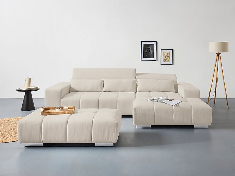 COTTA Ecksofa Orion L-Form, mit 2x günstig online kaufen
