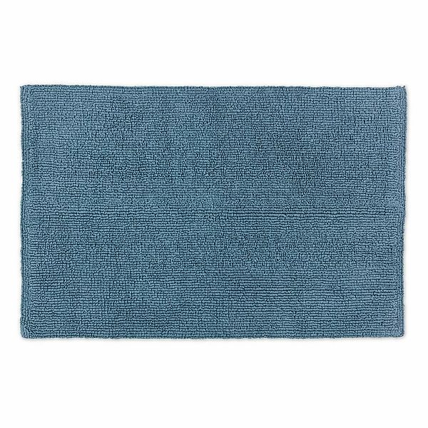 Schöner Wohnen Badteppich Bahamas 60 cm x 90 cm Uni Hellblau günstig online kaufen