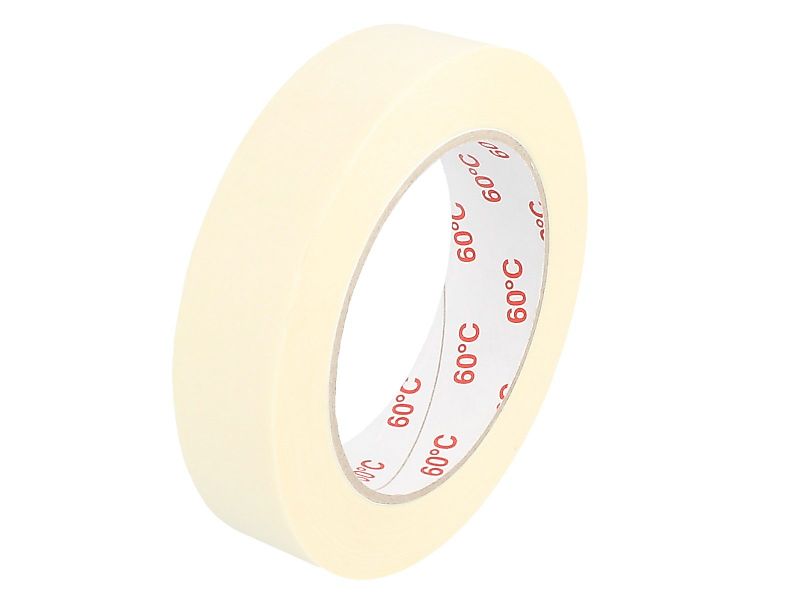 tecuro Klebeband Kreppband 225, flachgekrepptes Papierklebeband günstig online kaufen