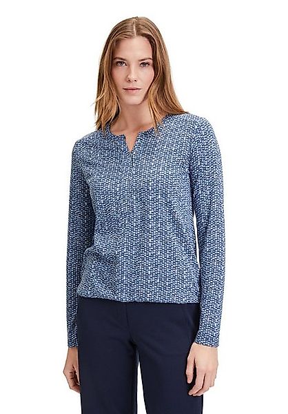 Betty&Co Kurzarmshirt Betty & Co Blusenshirt mit Gummizug (1-tlg) Druck günstig online kaufen