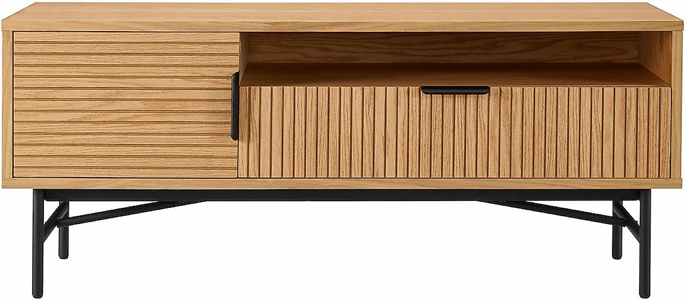 SalesFever TV-Board "Visby StilvollesLowboard", Eiche Echtholzfurnier günstig online kaufen