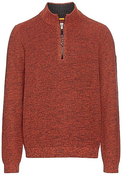 camel active Strickpullover Stricktroyer aus Baumwollmix günstig online kaufen