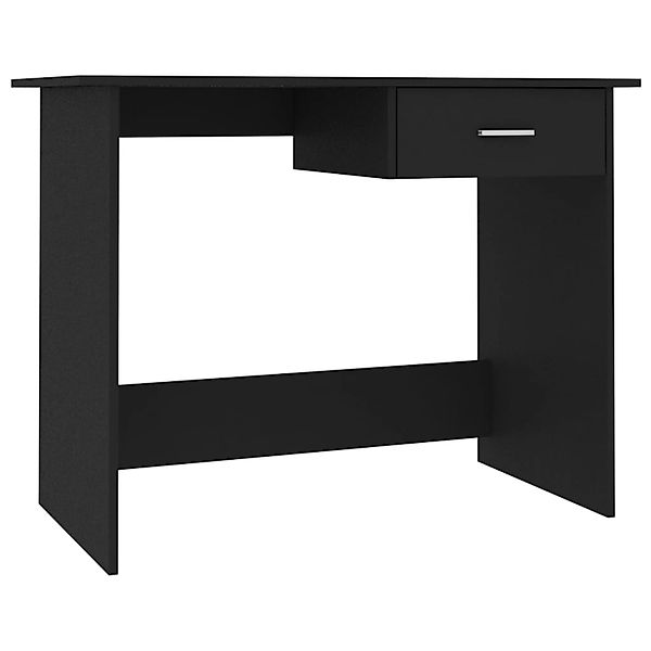 vidaXL Schreibtisch Schwarz 100×50×76 cm Holzwerkstoff 800550 günstig online kaufen