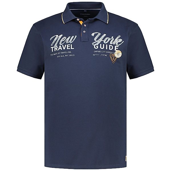 CASA MODA Poloshirt mit Stretch Farbe marine Größe: 4XL günstig online kaufen