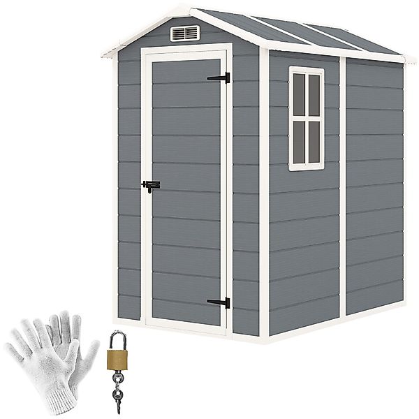 Outsunny Gerätehaus 2,1m², wasserdicht, mit Pultdach, günstig online kaufen